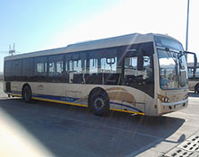 Bus Aircon exportación a Sudáfrica