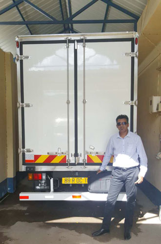 Distribuidor de unidades de refrigeración de camiones Guchen en sudáfrica