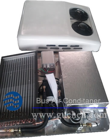Main internal Structure of EP-02B Battery Powered Rooftop Air Conditioner For Van
