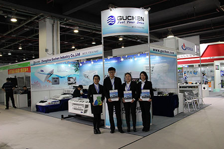 guchen attend ciaar 2015 exhitition