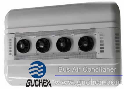 EZDS-06 double air return all electric bus air conditioner