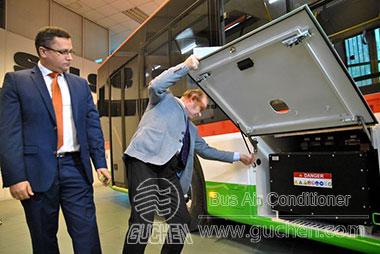 All-electric Bus Air Conditioner EZDR-04 Exported to Poland