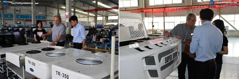 unidades de refrigeración del vehículo Sudáfrica visitar nuestra fábrica