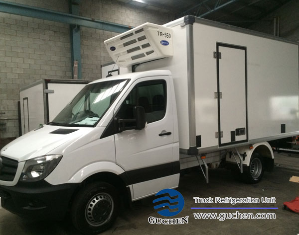 Foto: Las unidades de refrigeración del camión exportan al mercado de Perú.