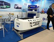 Foto: Guchen Thermo TS-1000 unidades de refrigeración diesel camión Tailandia
