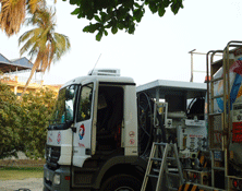 Aire acondicionado eléctrico Ecooler 3200 para Van Exportar a Panamá | Industria de Guchen