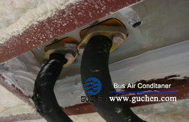  install roof mounted bus air conditioner-25