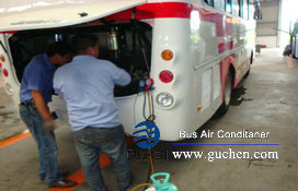 install roof mounted bus air conditioner-31