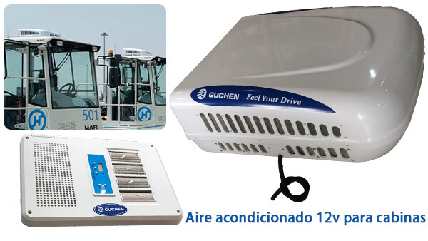 12000 BTU 12V Camión Cabina RV Aire Acondicionado Split AC Se adapta a Semi  Camiones Autobús Caravana