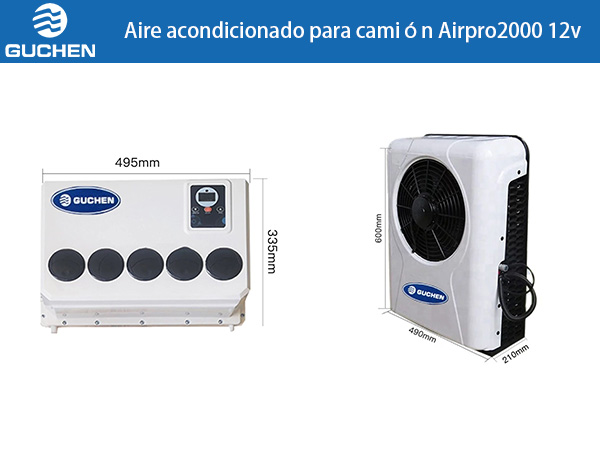 Aire acondicionado para camión Airpro2000 12v