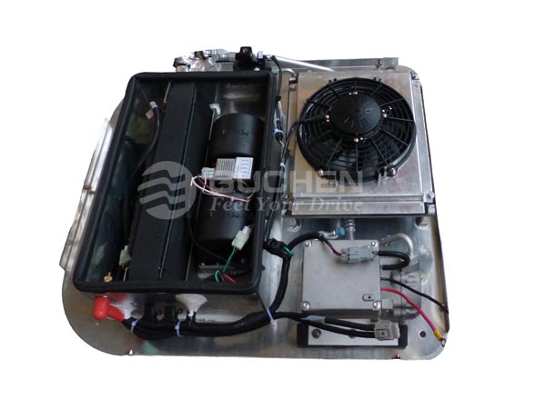dc techo potencia superior cama de camión de aire acondicionado