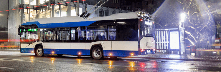 pedido de trolebuses en Rumanía