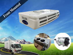 Un sistema de refrigeración diseñado para el transporte de productos frescos o congelados en pequeñas furgonetas con el volumen de contenedores de 2 ~ 10 m³.